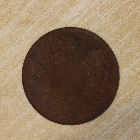 Albert Gilles Vintage Copper Embossed Wall Hanging/Plate - Picture 6 of 10